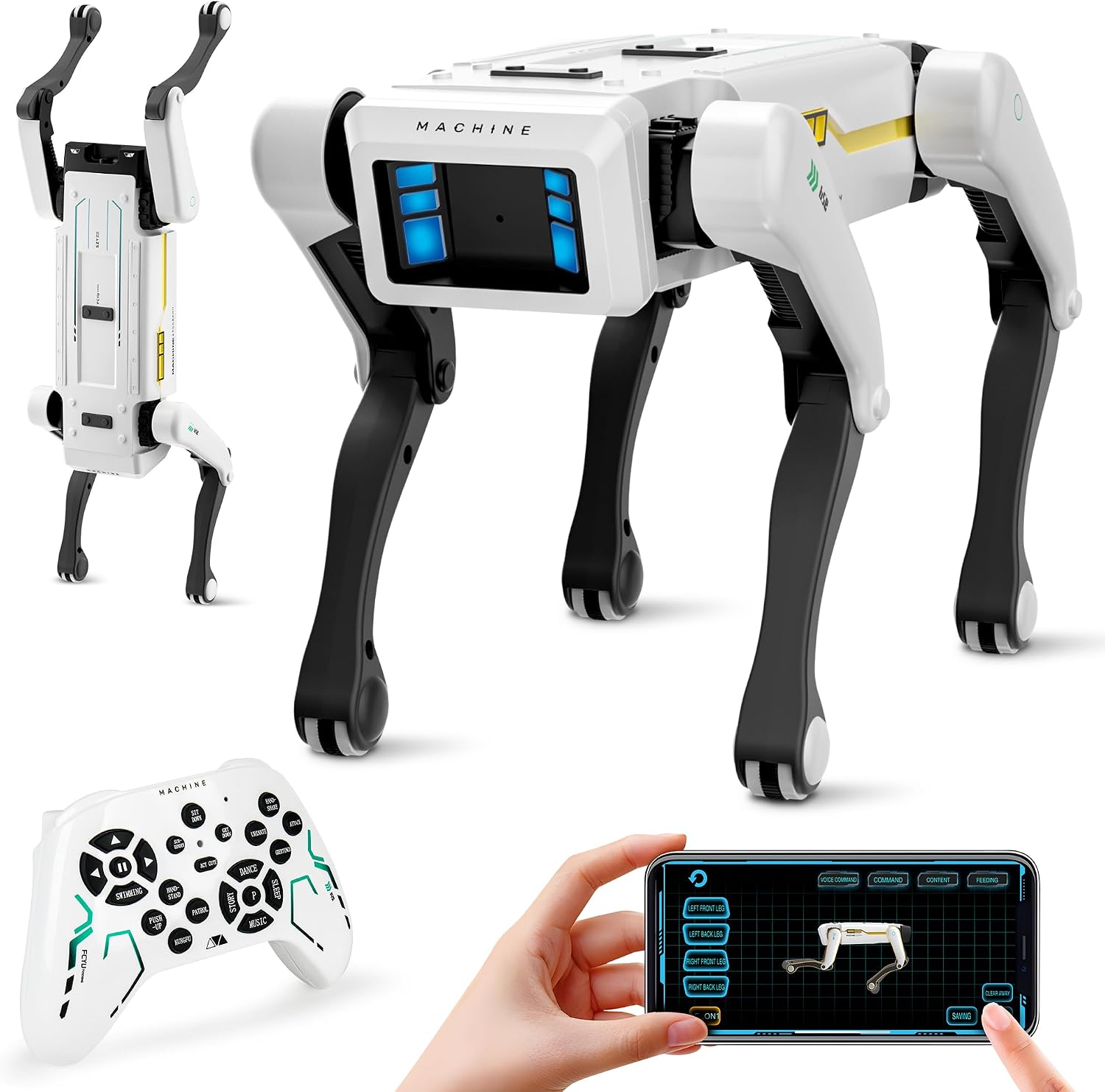 Smart Robot Dog – Voice Control STEM Pet